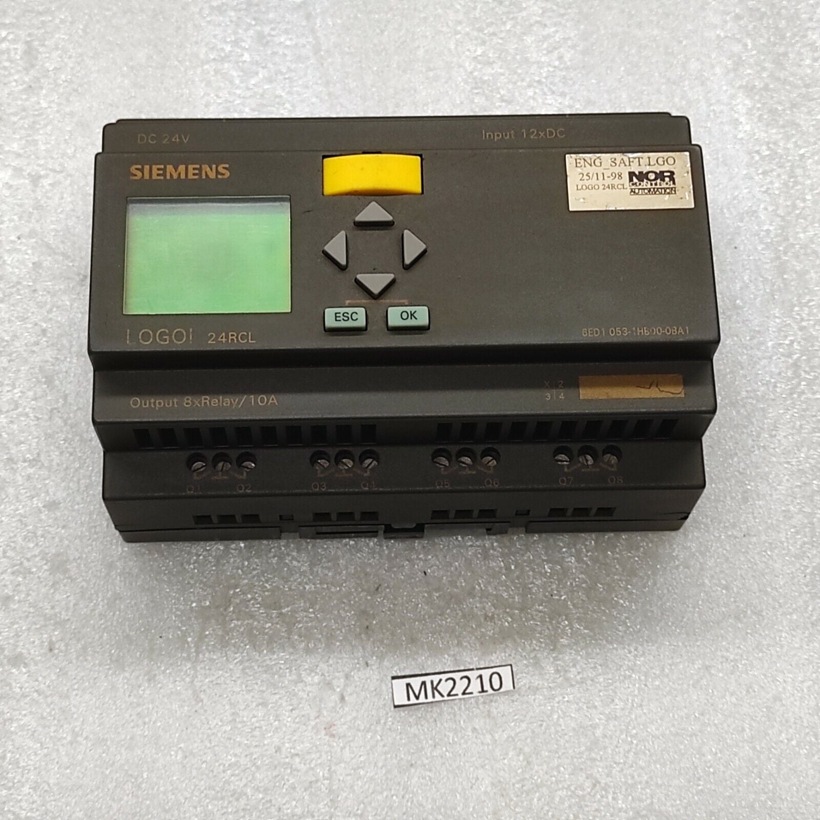 SIEMENS 6ED1 053-1HB00-0BA1 LOGO 24RCL 24VDC