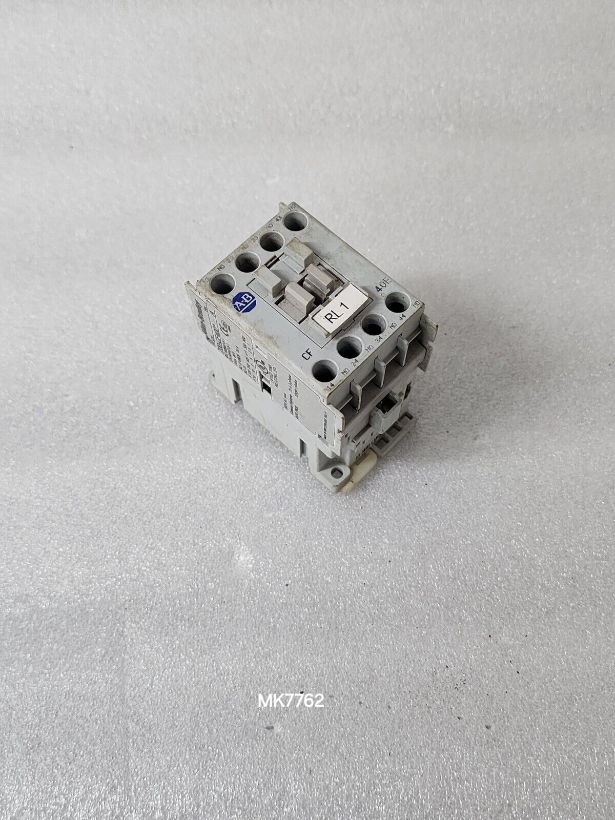 ALLEN BRADLEY CAT 700-CF400 SER A MAGNETIC CONTACTOR COIL VOLTAGE 110-120V