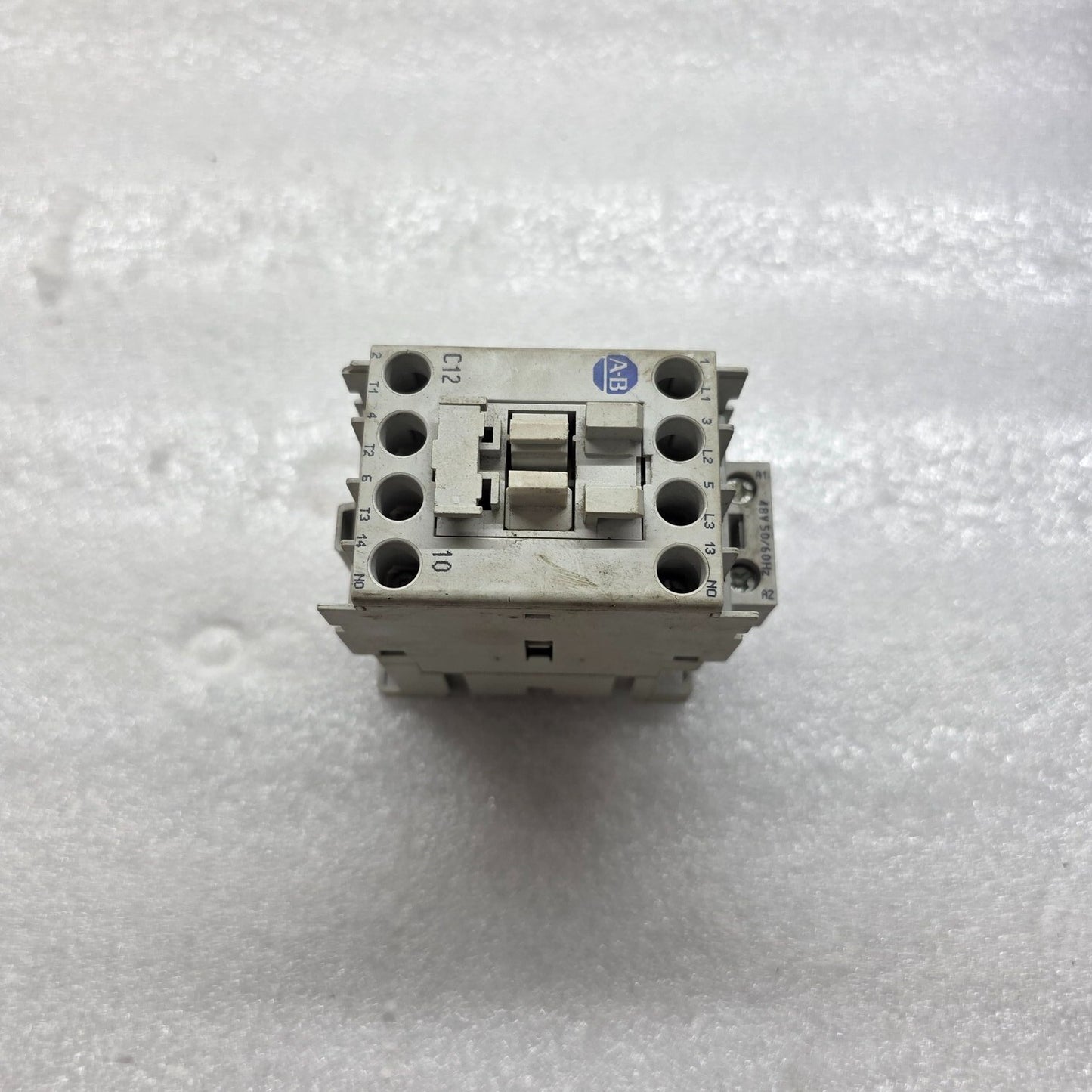 ALLEN BRADLEY CAT 100-C12-10 SER A CONTACTOR COIL VOLTAGE 48V