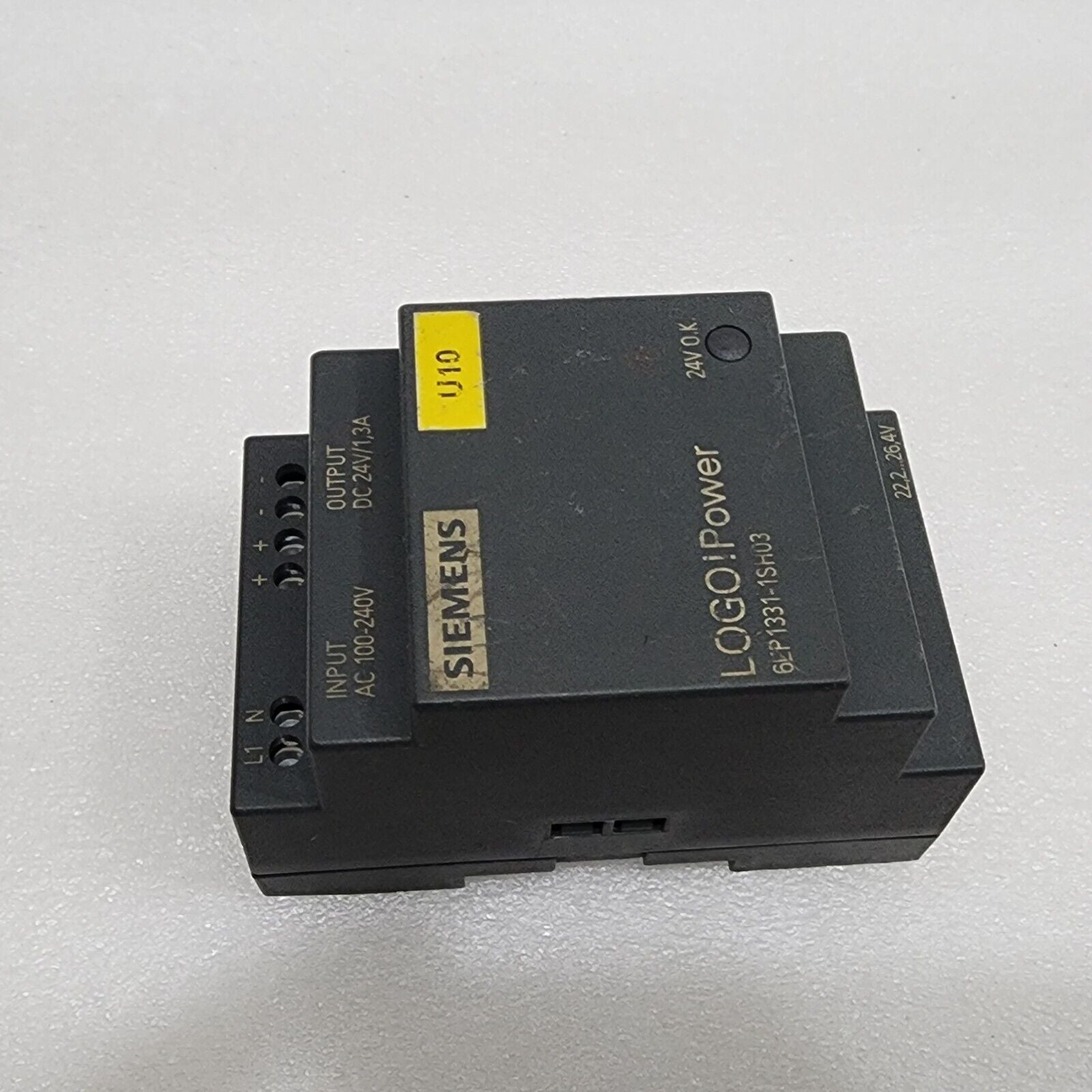 SIEMENS 6EP1331-1SH03 LOGO POWER SUPPLY 24VDC 1.3A