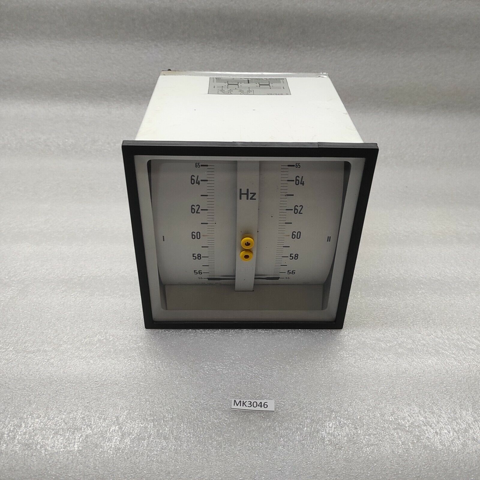 SINCHRONIZING GENERATOR II S270/2A DOUBLE FREQUENCY METER 