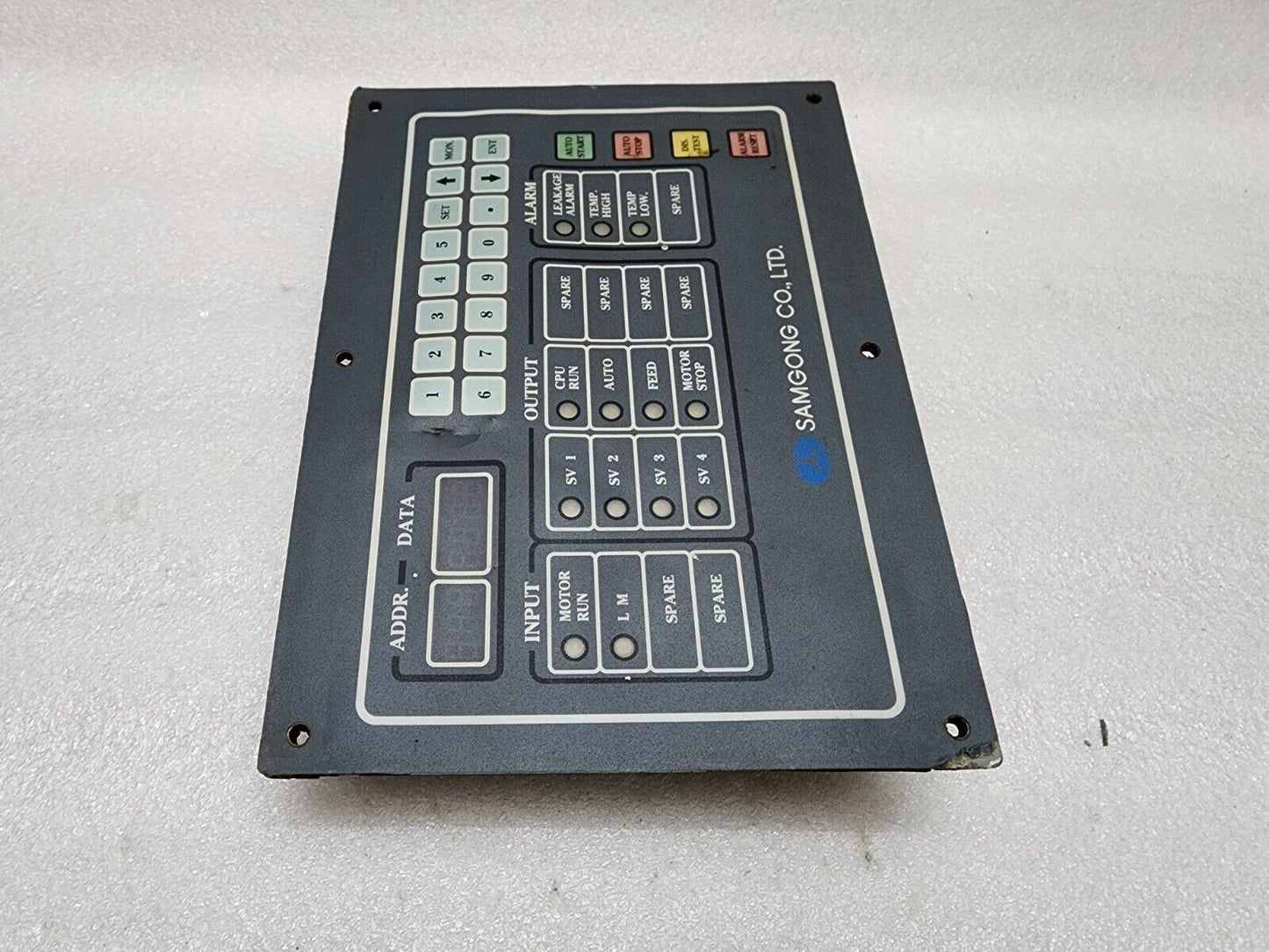 SAMGONG CO LTD KTPFC-F PURIFIER AUTO CONTROL SYSTEM 