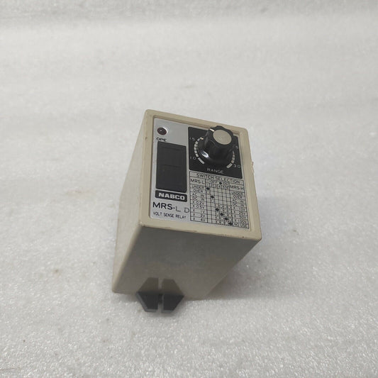 NABCO MRS-LD VOLT SENSE RELAY 24VDC NIPPON AIR BRAKE