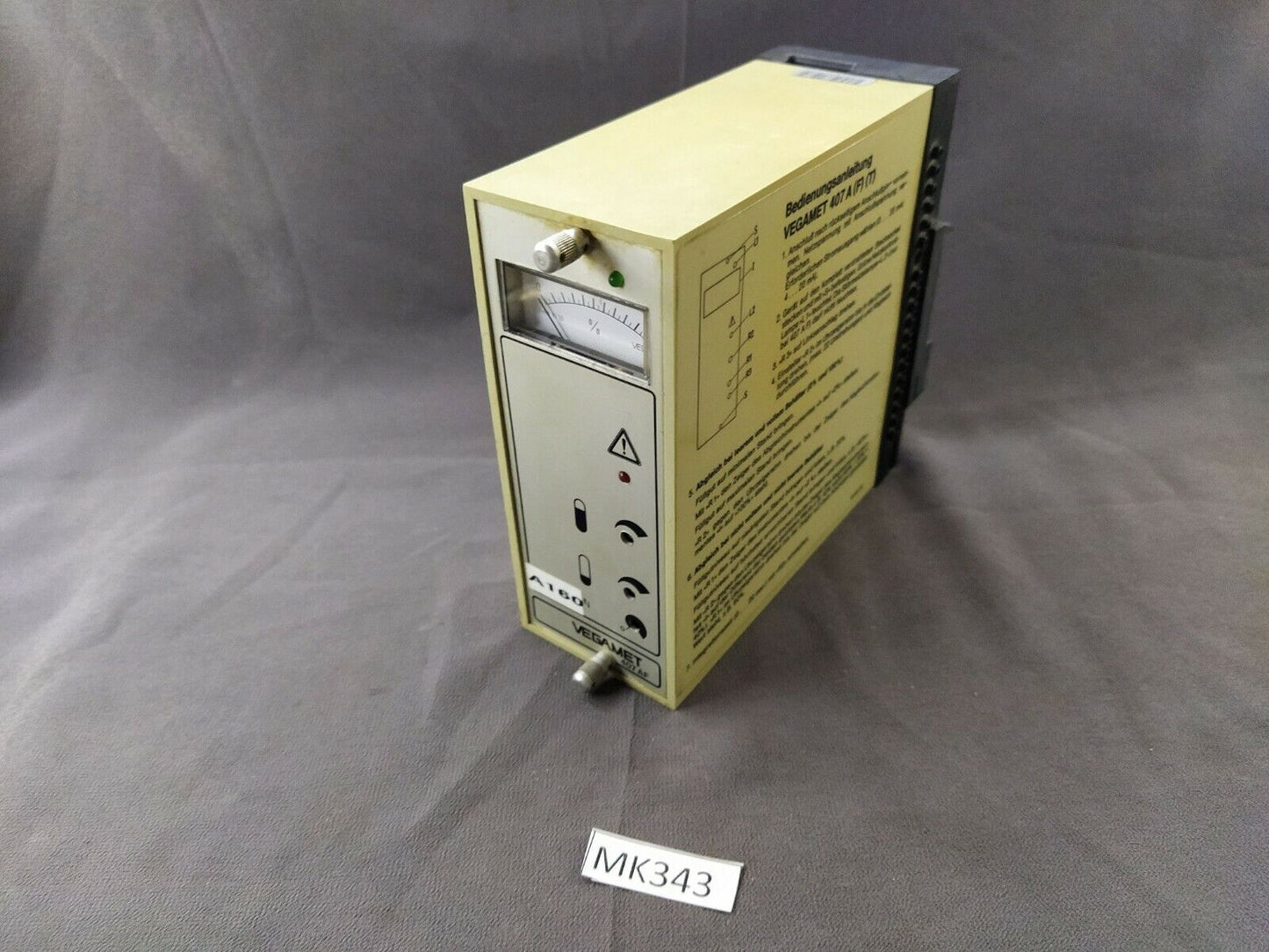 Vegamet 407 A F T Level Indicator 407 A (F) (T)