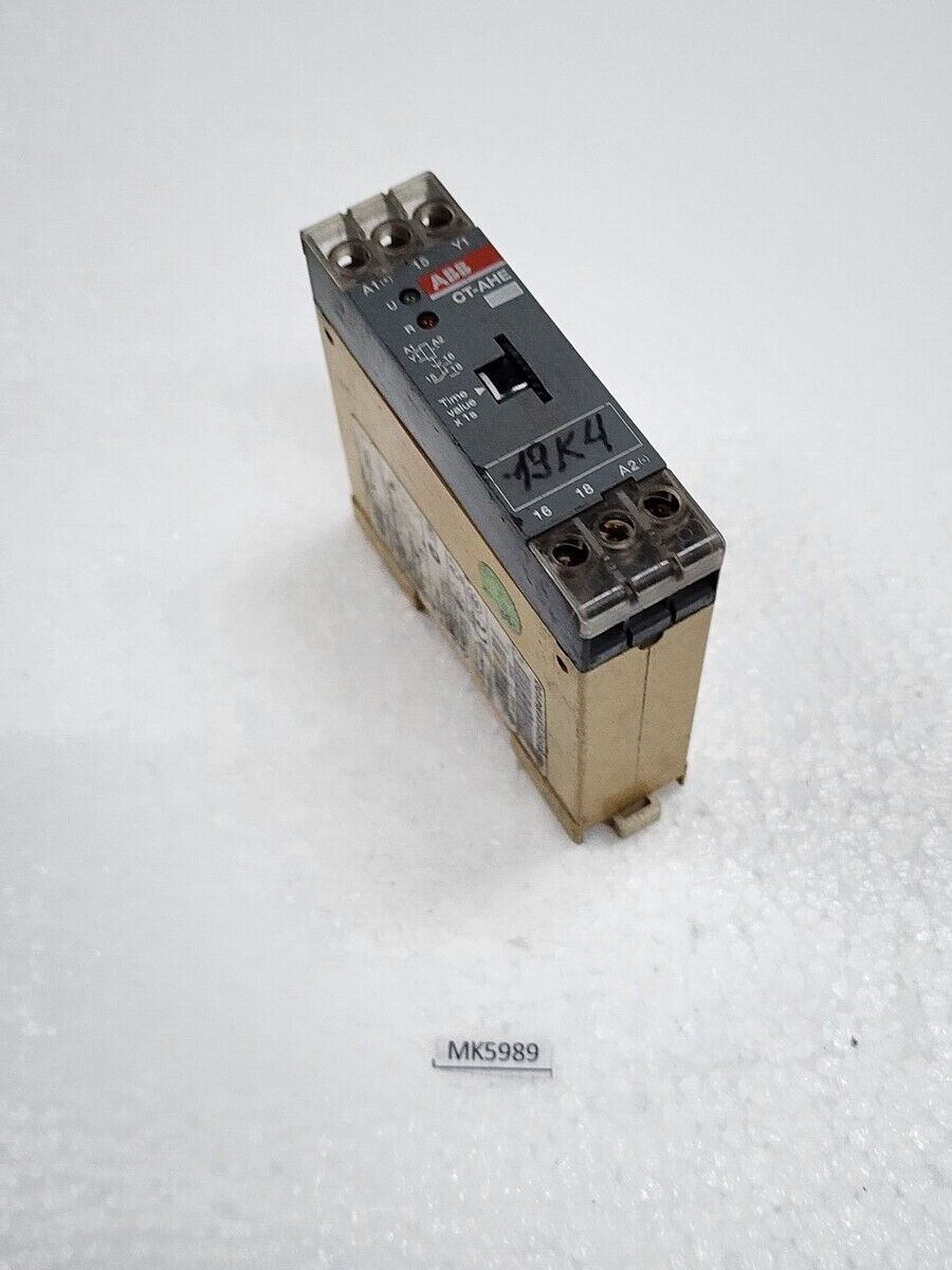 ABB CT-AHE OFF DELAY WITH AUXILIARY SUPPLY TIME RELAY 1SVR550111R4100 220–240VAC