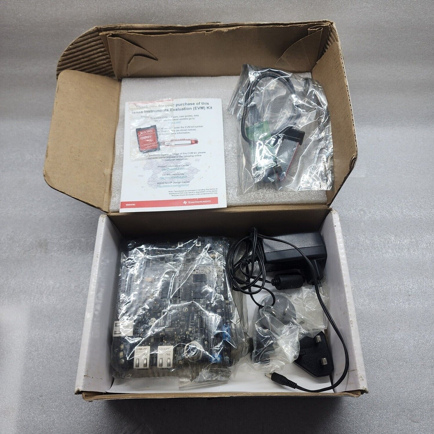 TEXAS INSTRUMENT AM437X INDUSTRIAL DEVELOPMENT KIT 35144P400092 REV 1.3A