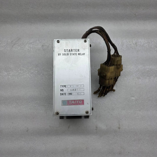 TAIYO ELECTRIC NTS-4A-S SOLID STATE RELAY STARTER