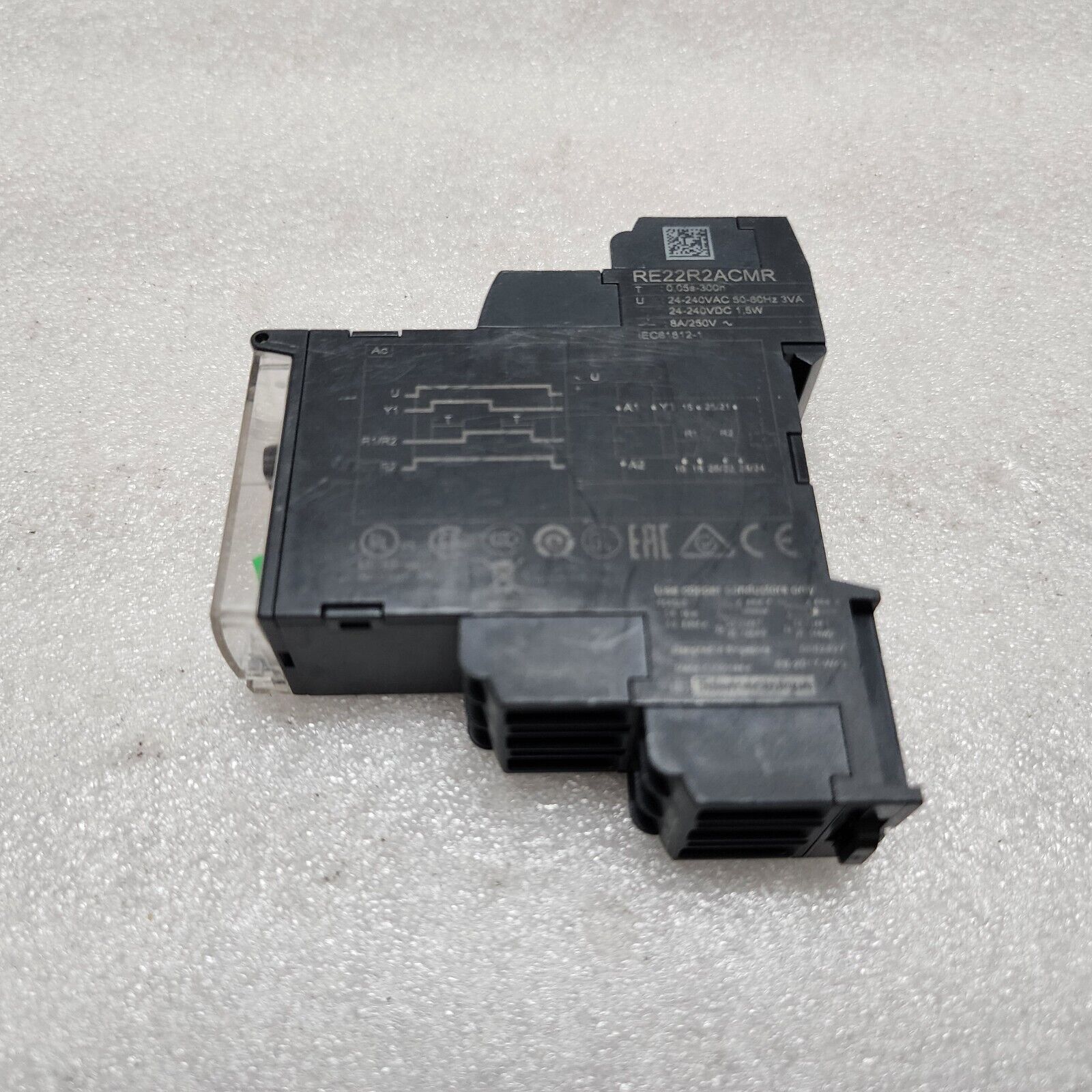 RE22R2ACMR MODULAR TIMING RELAY 0.05S-300H 24-240VAC/DC