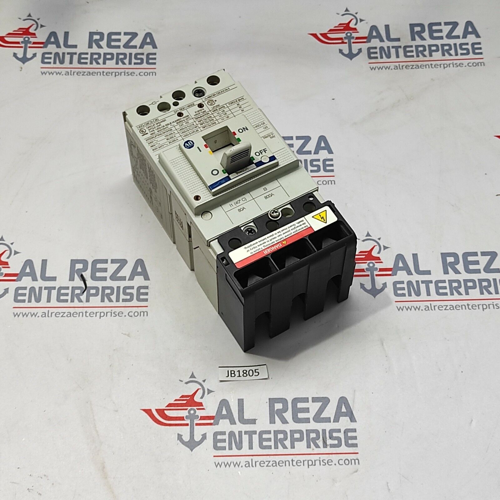 ALLEN BRADLEY 140G-G6C3-C80 CIRCUIT BREAKER 80A 3-POLE