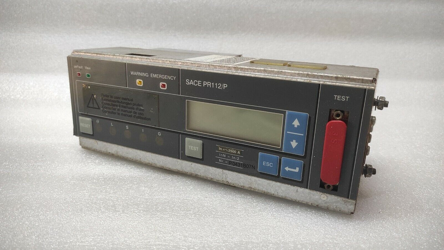 ABB SACE PR112/P LSI TRIP UNIT MODULE 2500A