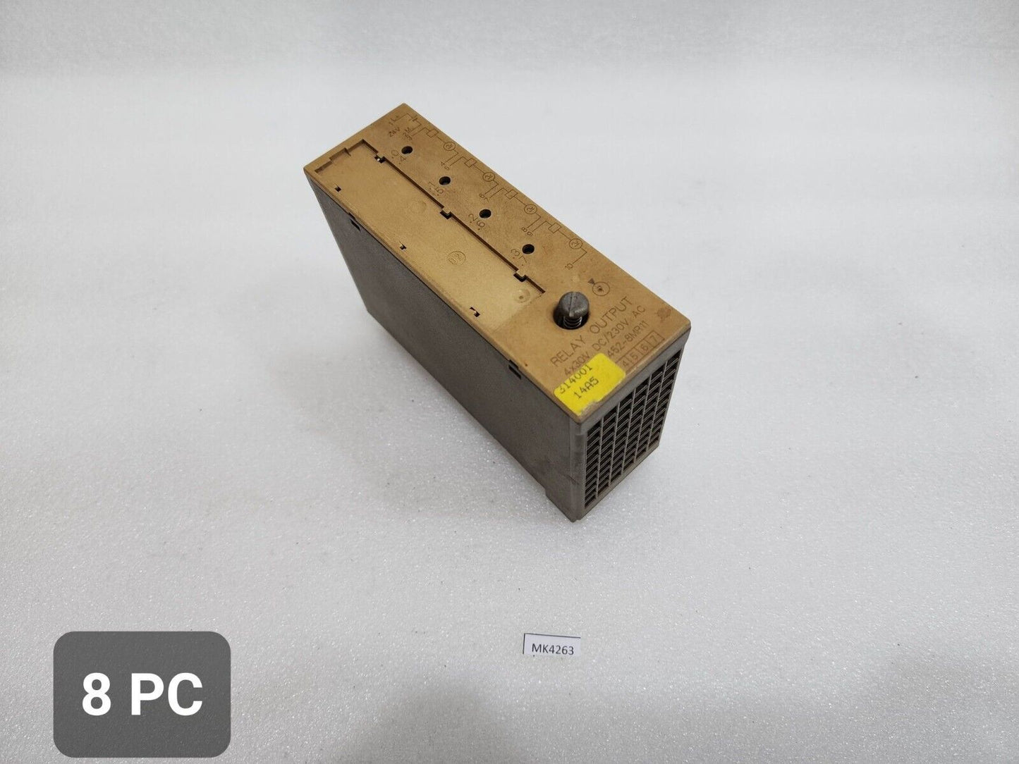 SIEMENS SIMATIC S5 6ES5 452-8MR11 DIGITAL OUTPUT MODULE LOT OF 2 UNITS