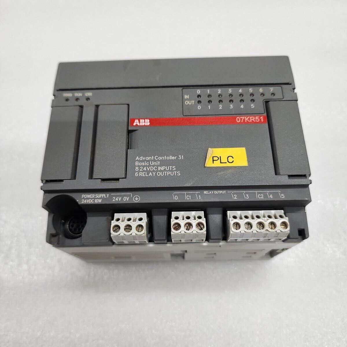 ABB 07KR51-U3.6 I/O UNIT REMOTE BINARY CONFIGURABLE 1SBP260010R1001