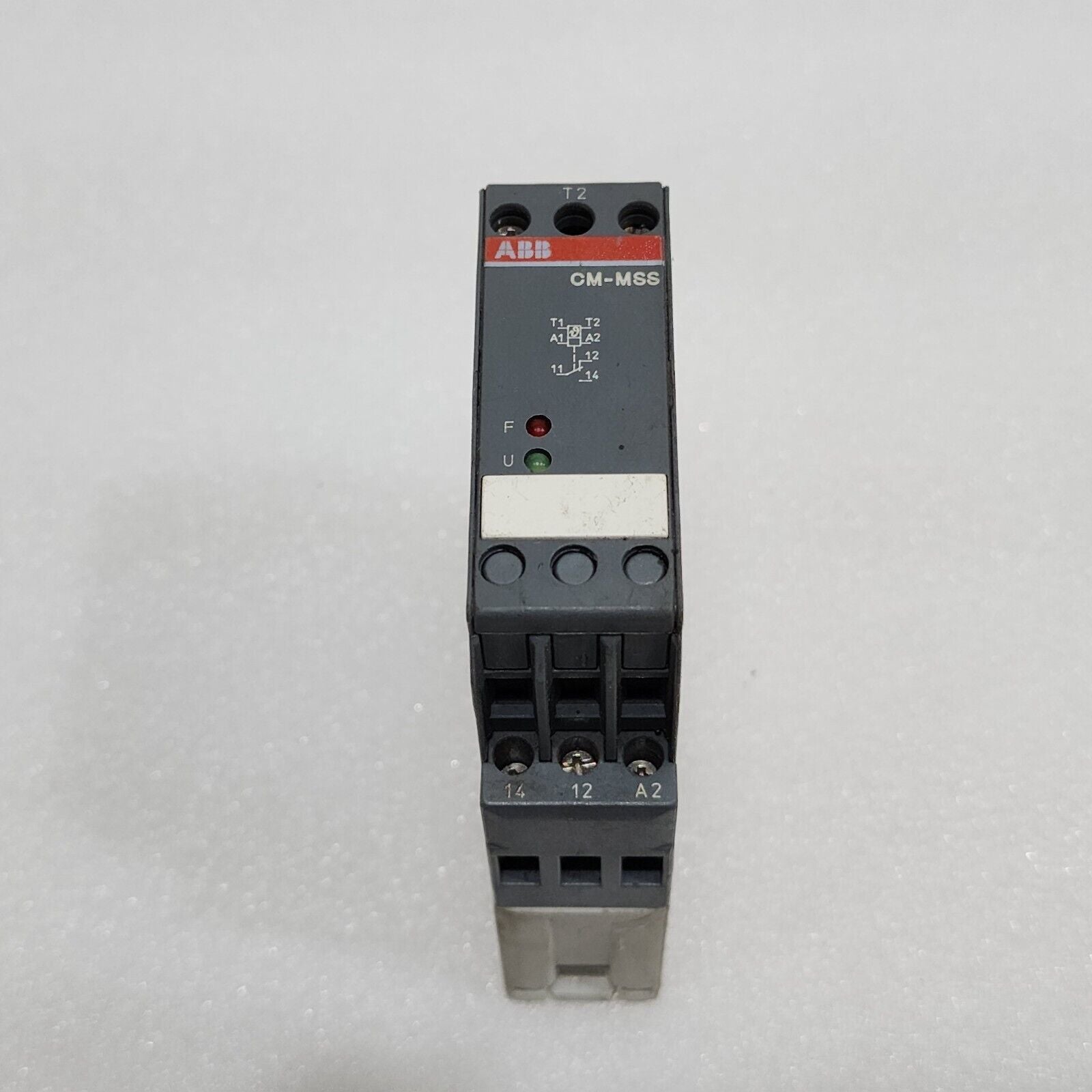 ABB CM-MSS THERMISTOR MOTOR PROTECTION MONITORING RELAY 1SVR430801R1100