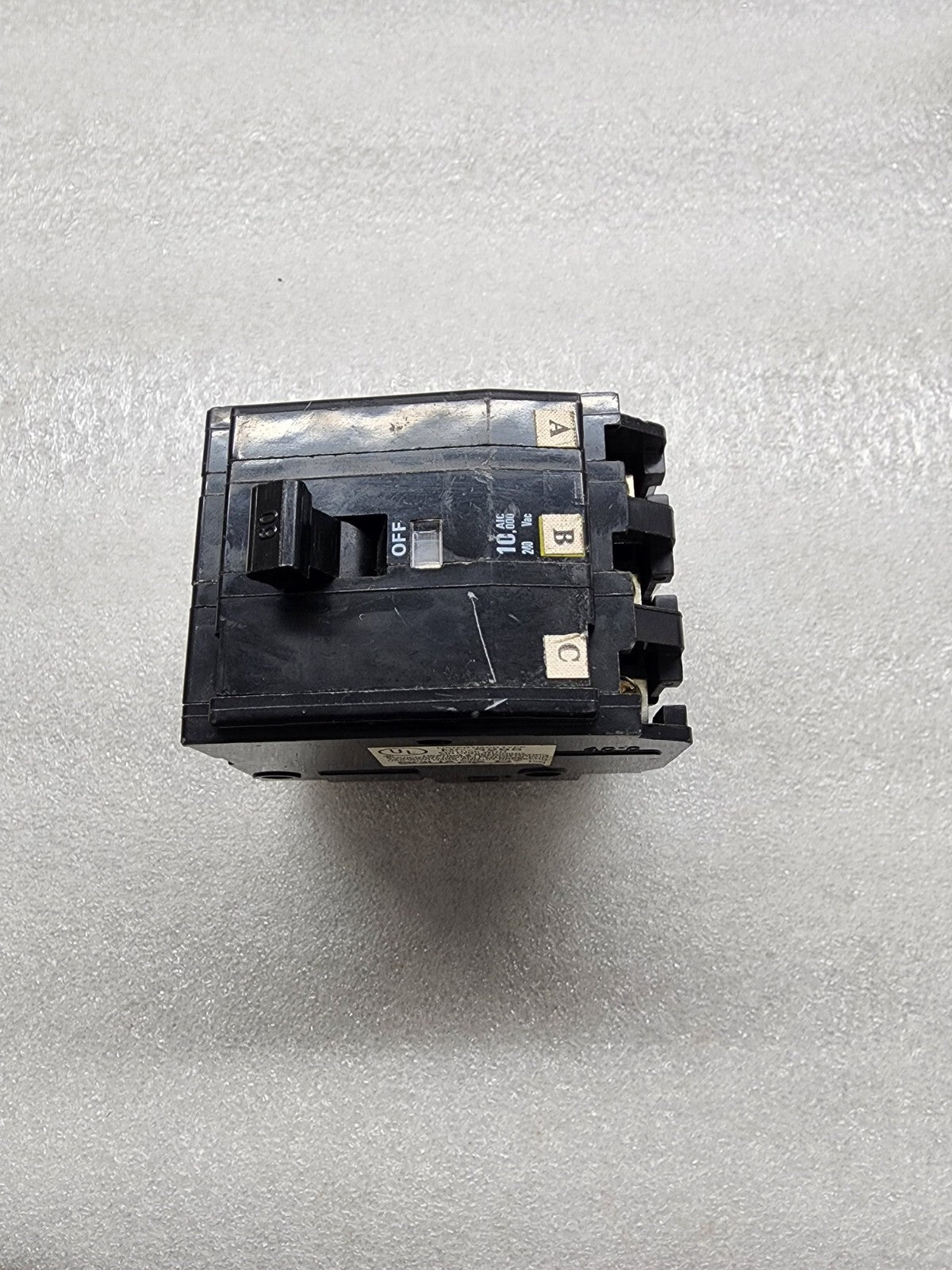 SQUARE D NE-6295 3-POLE CIRCUIT BREAKER 60A