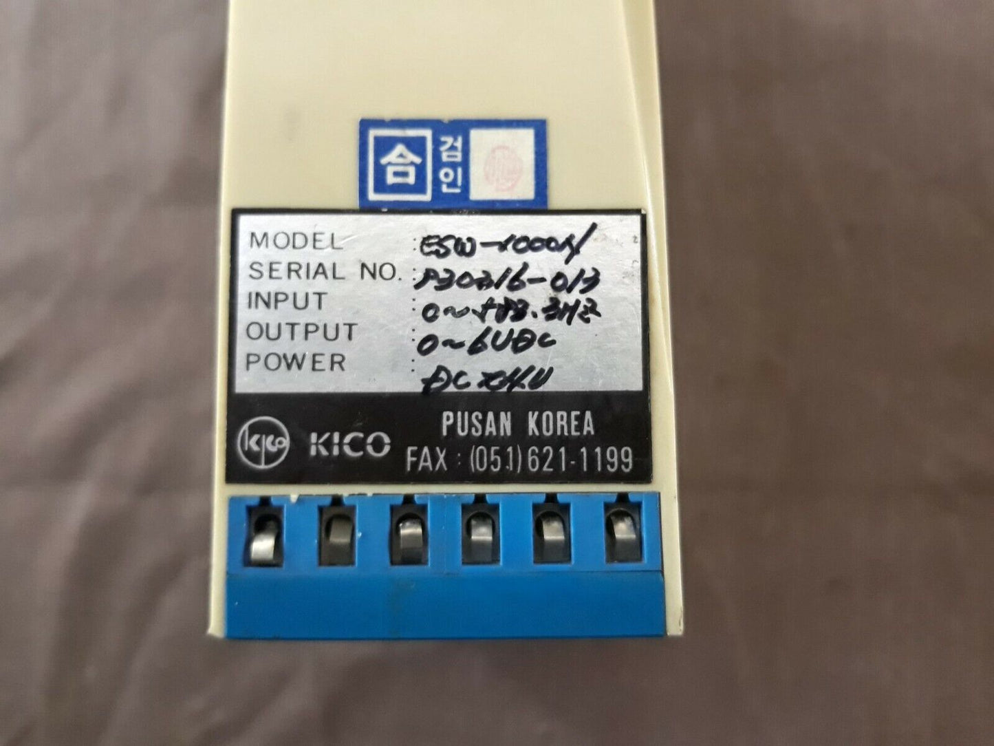 Kico ESW-1000N Speed Watch ESW1000N