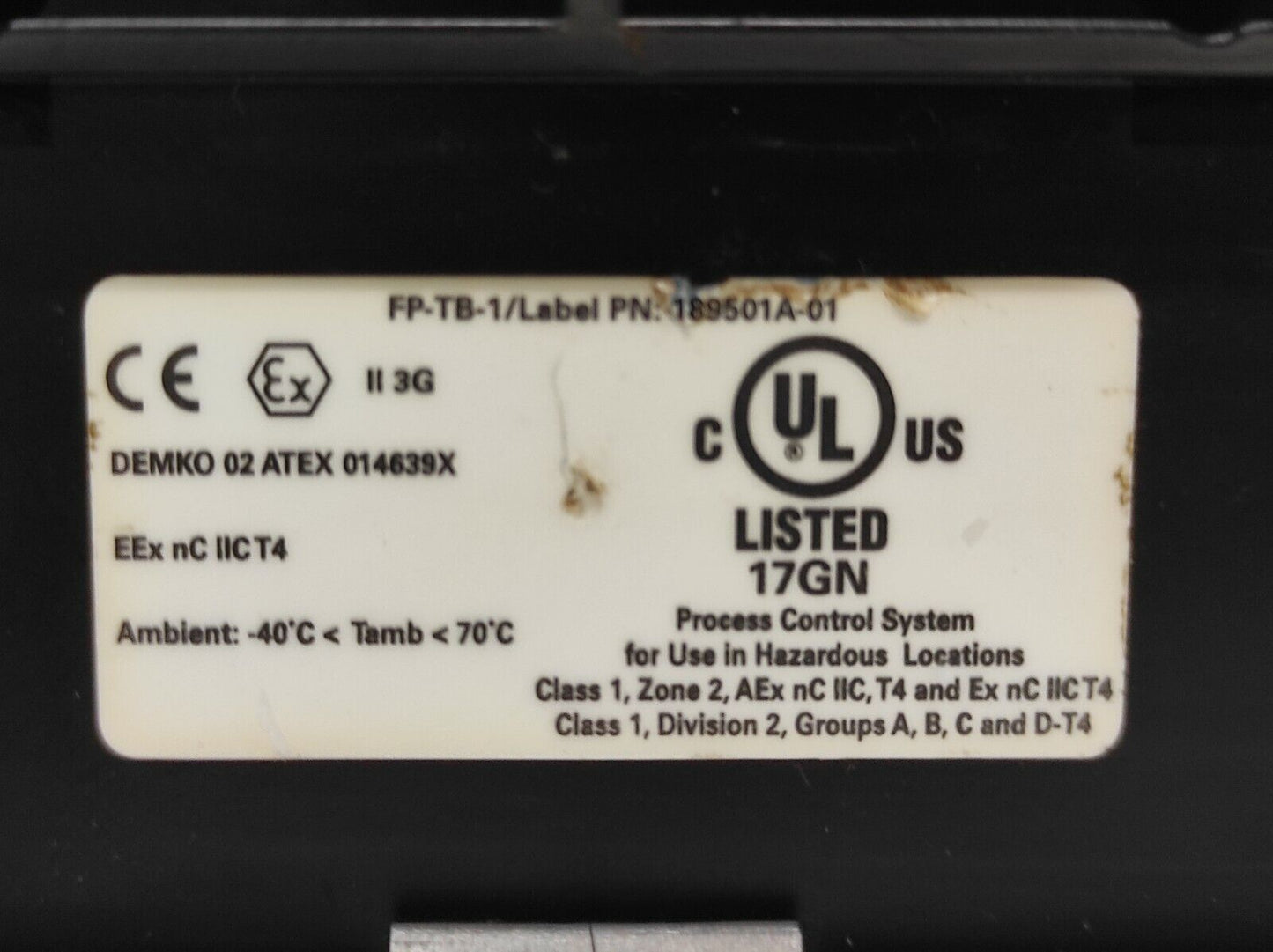 NATIONAL INSTRUMENT FP-DO-410 DIGITAL OUTPUT MODULE DP-TB-1 184106C-1