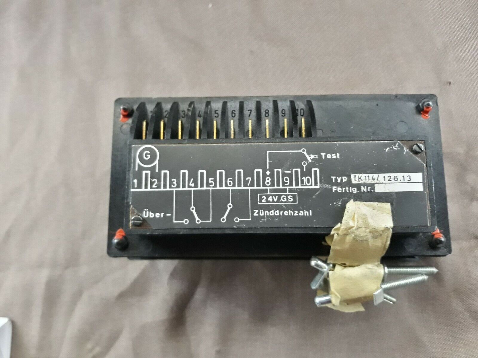 Noris TK 114 Tachmeterwerk Relay TK114