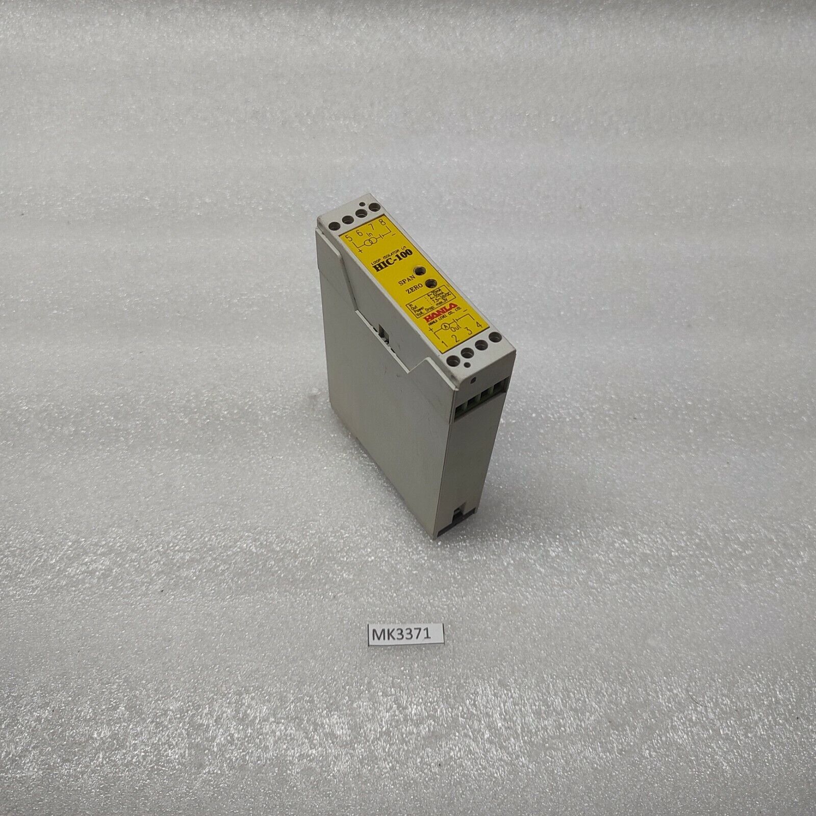 HANLA HIC-100 LOOP ISOLATOR 7.5-36VDC