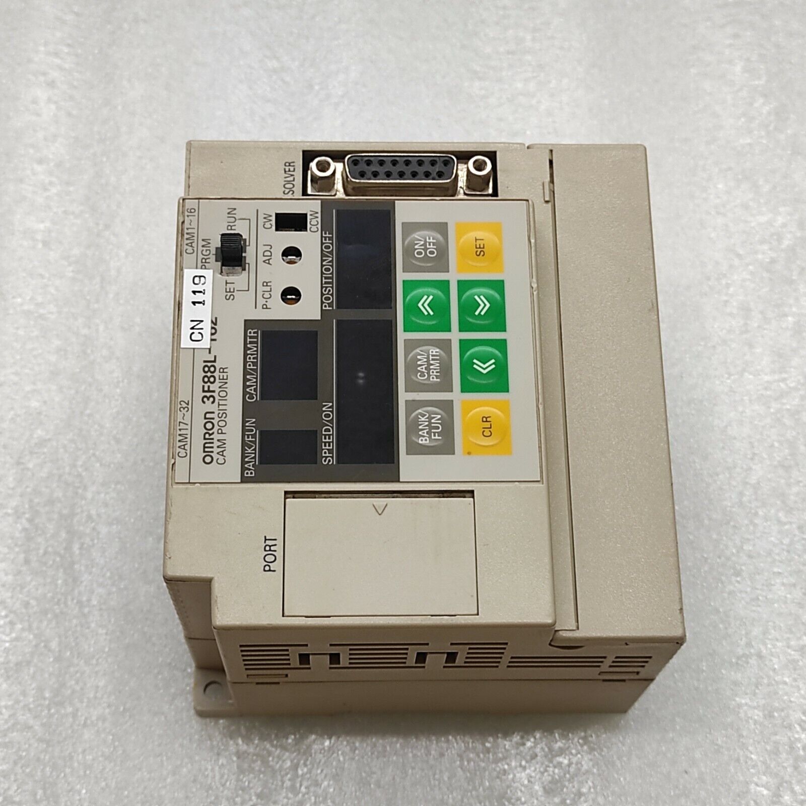 OMRON 3F88L-162 CAM POSITIONER 100-240V AC