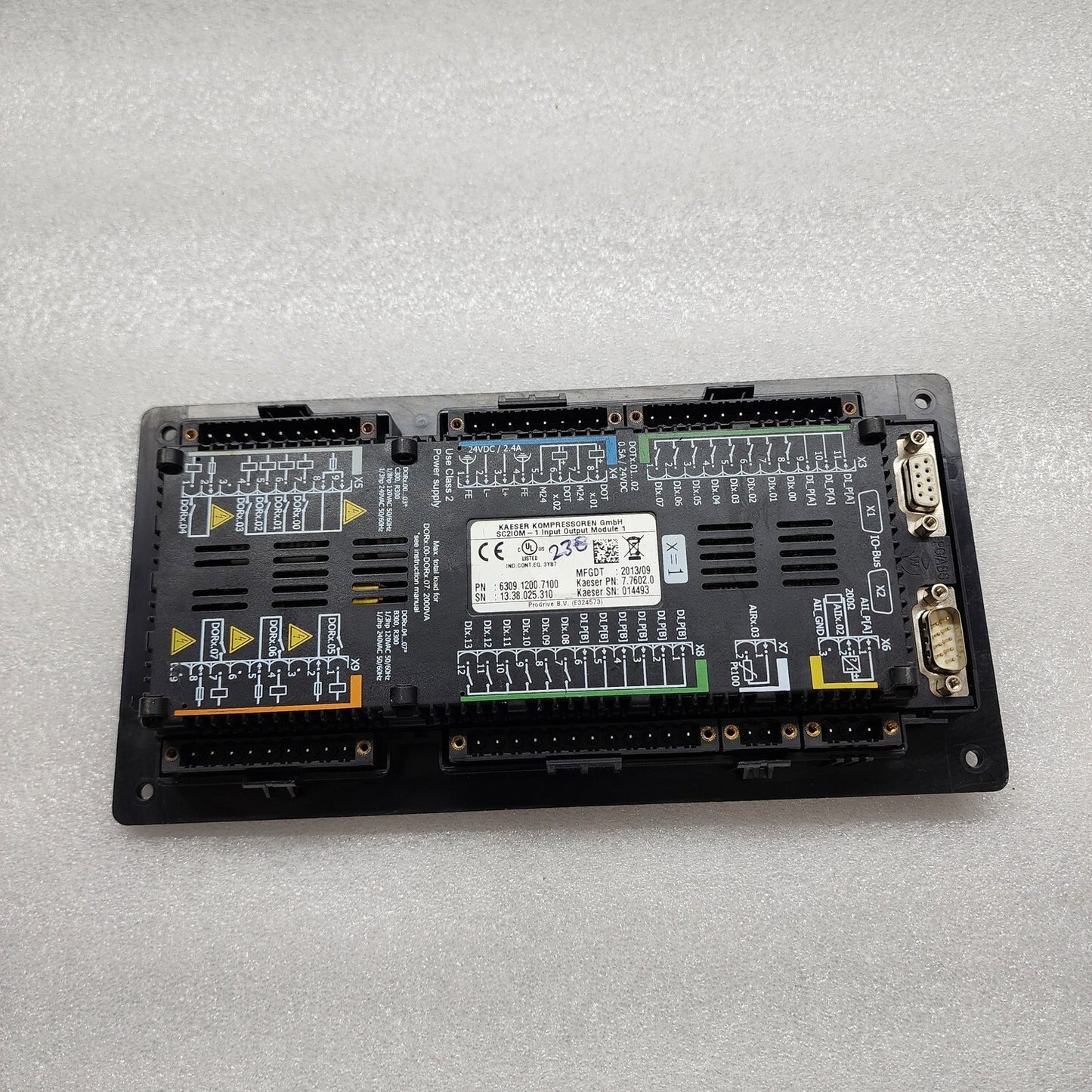 KAESER SC2I0M-1 INPUT OUTPUT MODULE 6309.1200.7100
