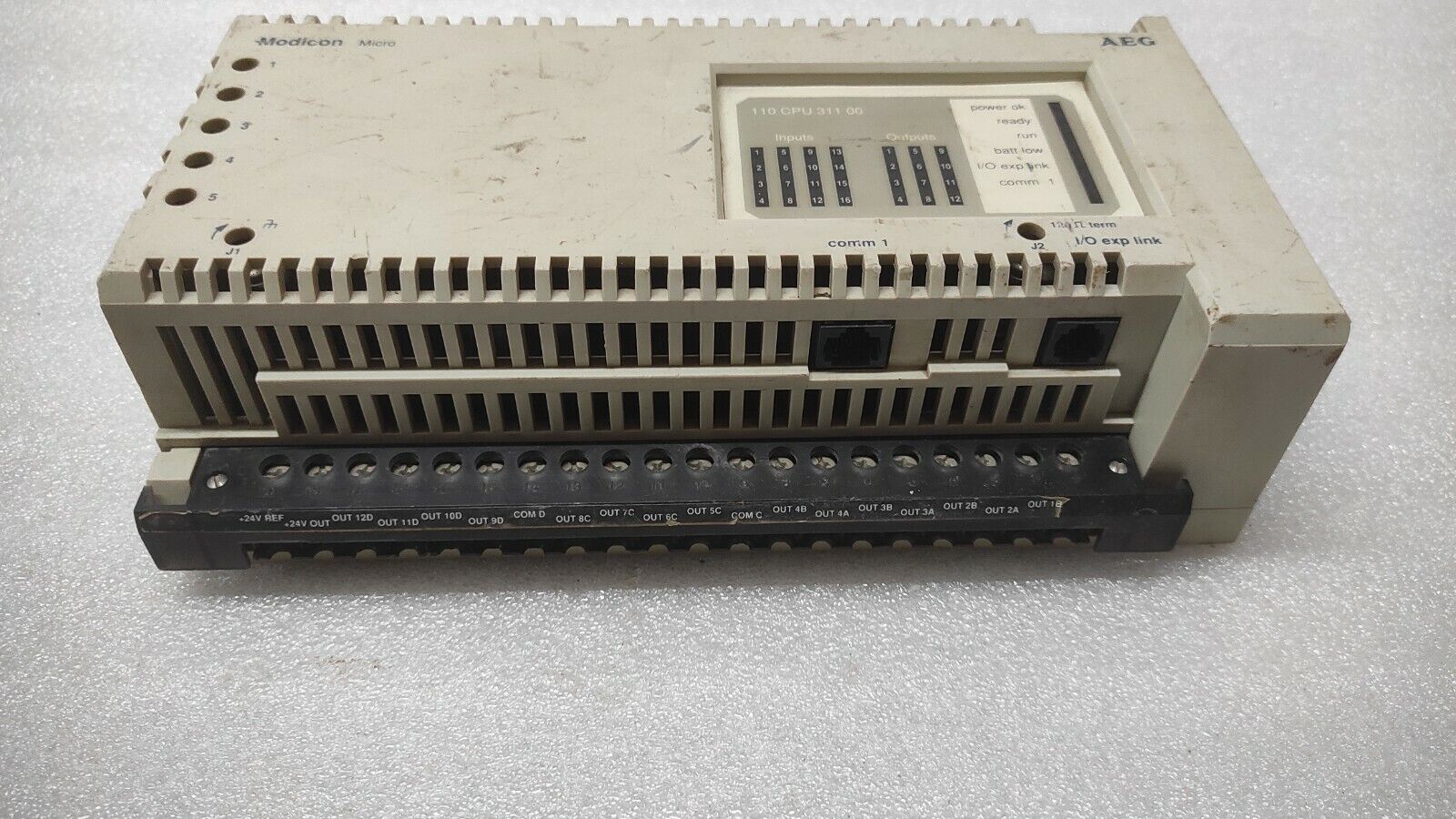 AEG 110CPU31100 PLC CPU MODULE SCHNEIDER AUTOMATION