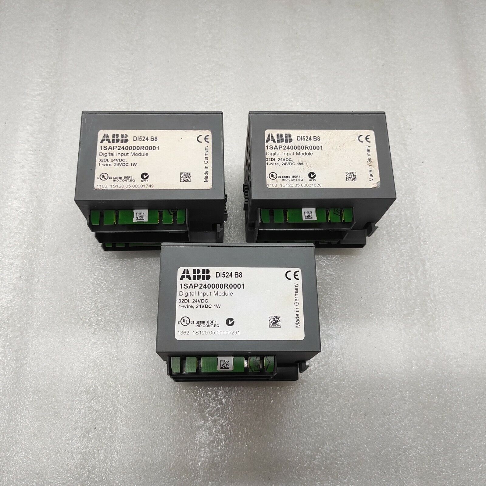 ABB DI524-B8 DIGITAL INPUT MODULE 1SAP240000R0001