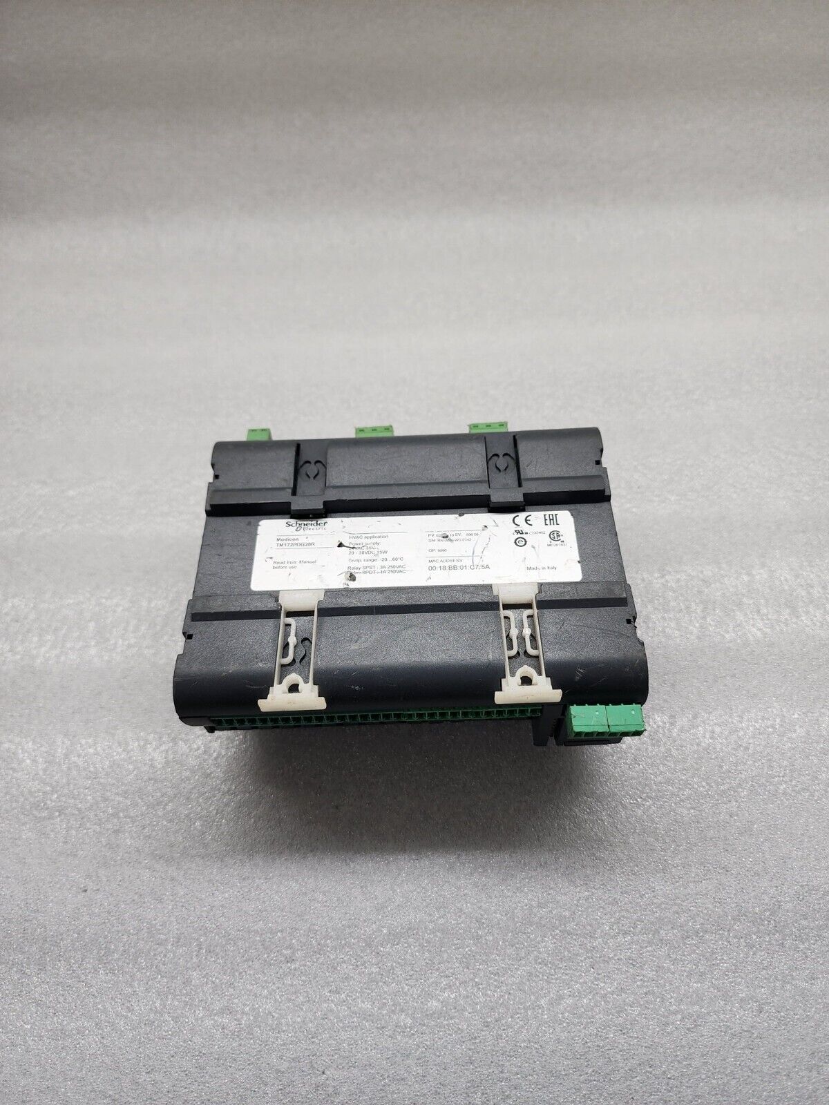 M172 MODICON CONTROLLER TM172PDG28R 24VAC/20-38VDC