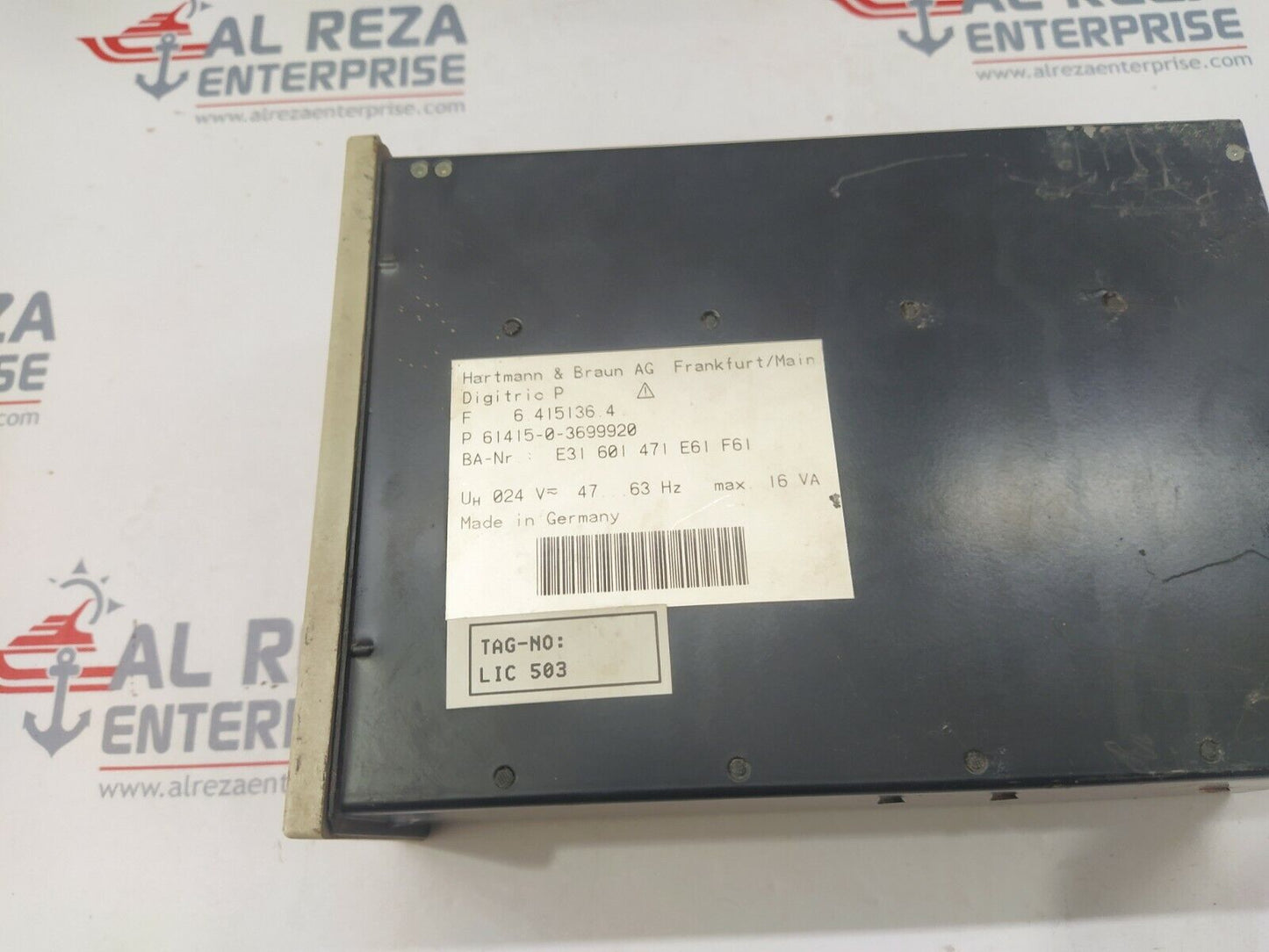 HARTMANN & BRAUN F 6.415136.4 DIGITRIC P CONTROLLER P 61415-0-3699920