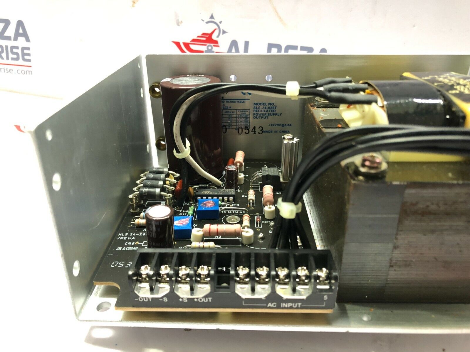 SOLA HEVI-DUTY EGS SLS-24-036T POWER SUPPLY 24VDC