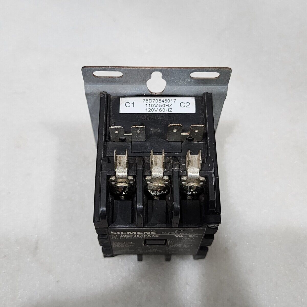 SIEMENS 42CF35AFAXE GENERAL PURPOSE CONTACTOR HN53CD115 COIL VOLTAGE 110-120V