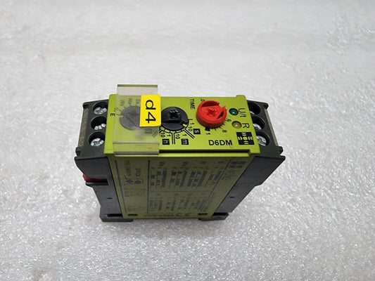 TELE D6DM MULTIFUNCTION TIMER 24VDC/110-240VAC