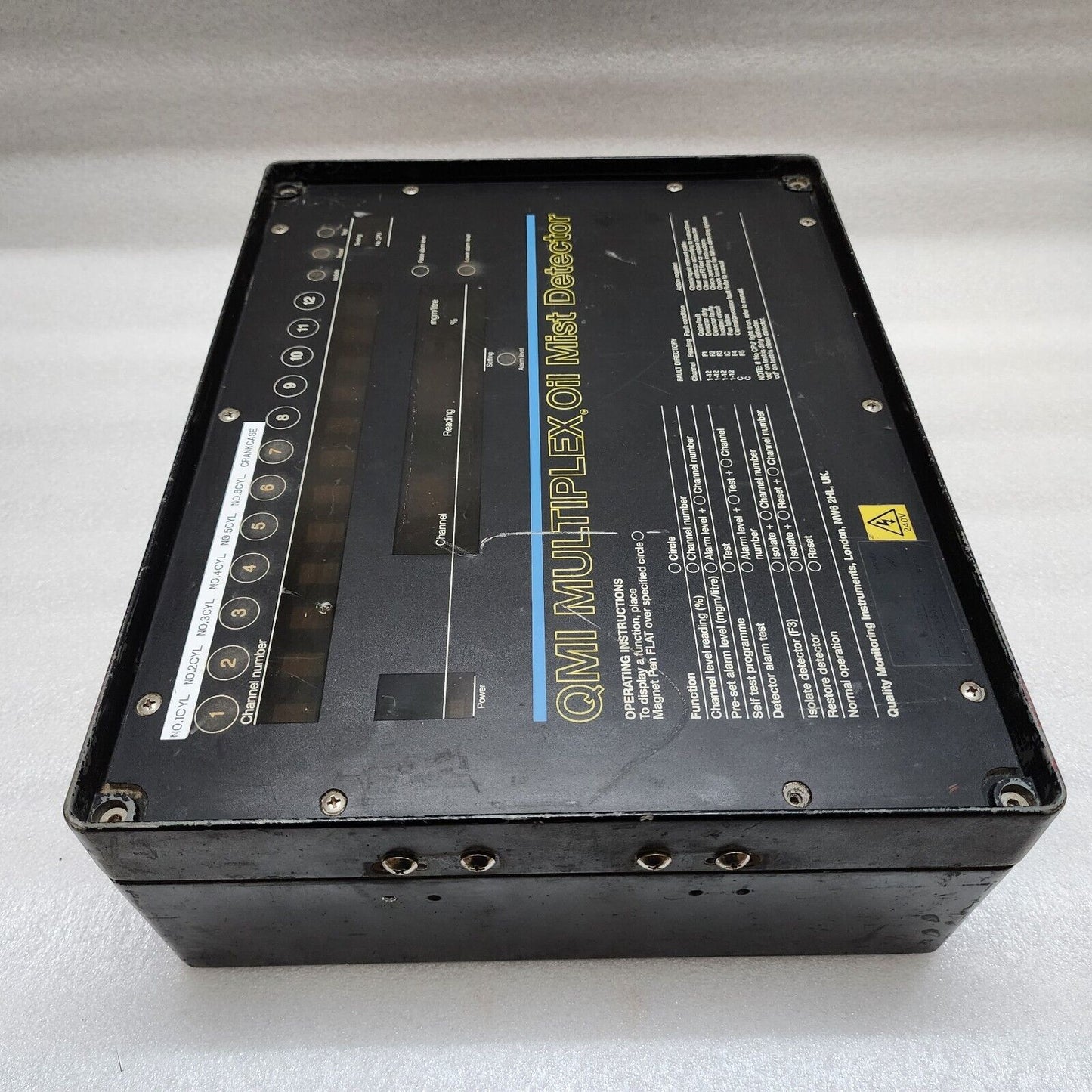 QMI MULTIPLEX OIL MIST DETECTOR QUALITY MONITORING INSTRUMENT