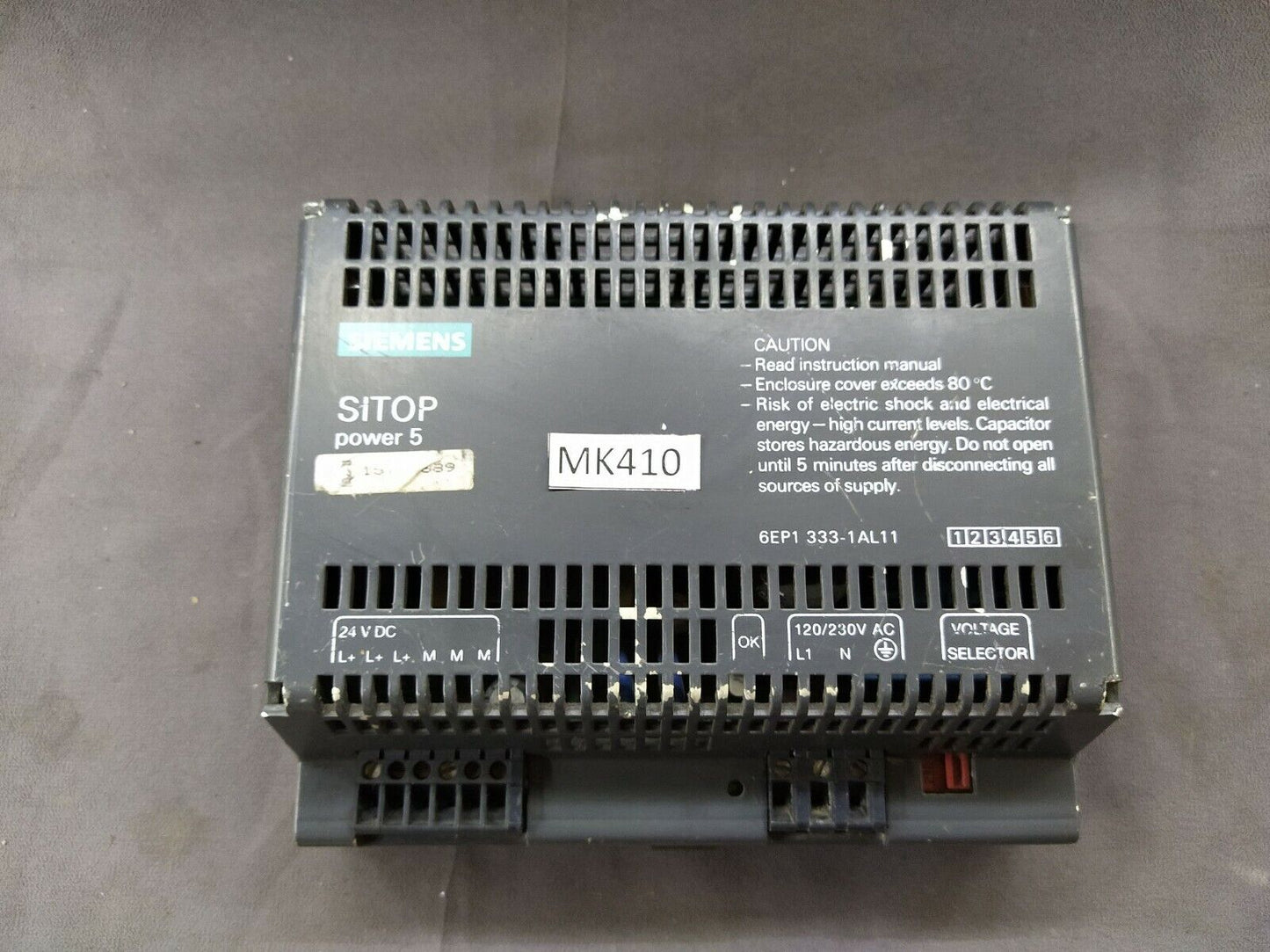 Siemens Sitop Power 5 6EP1333-1AL11 Power Supply 24V 5A