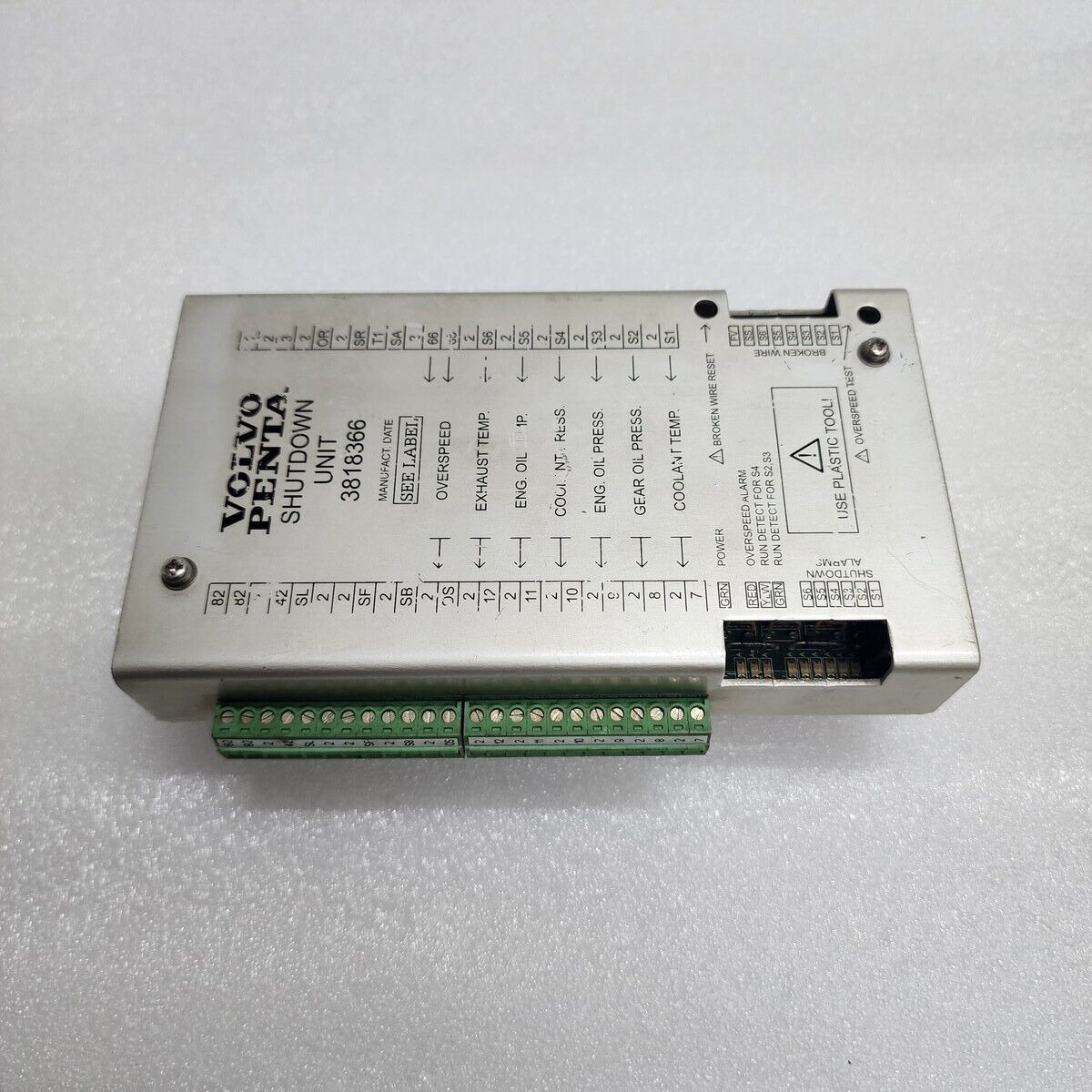 VOLVO PENTA 3818366 Herunterfahren Einheit