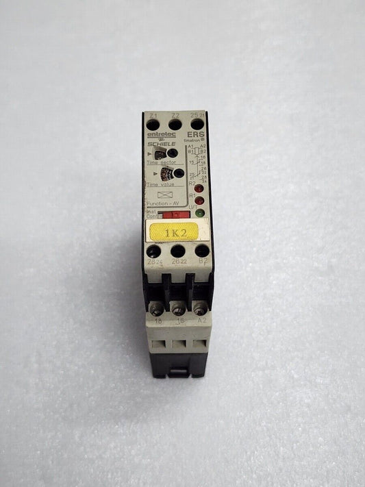 ENTRELEC SCHIELE ERS TIMETRON ON DELAY TIMER 2.430.103.02 110-240VAC / 24V AC-DC