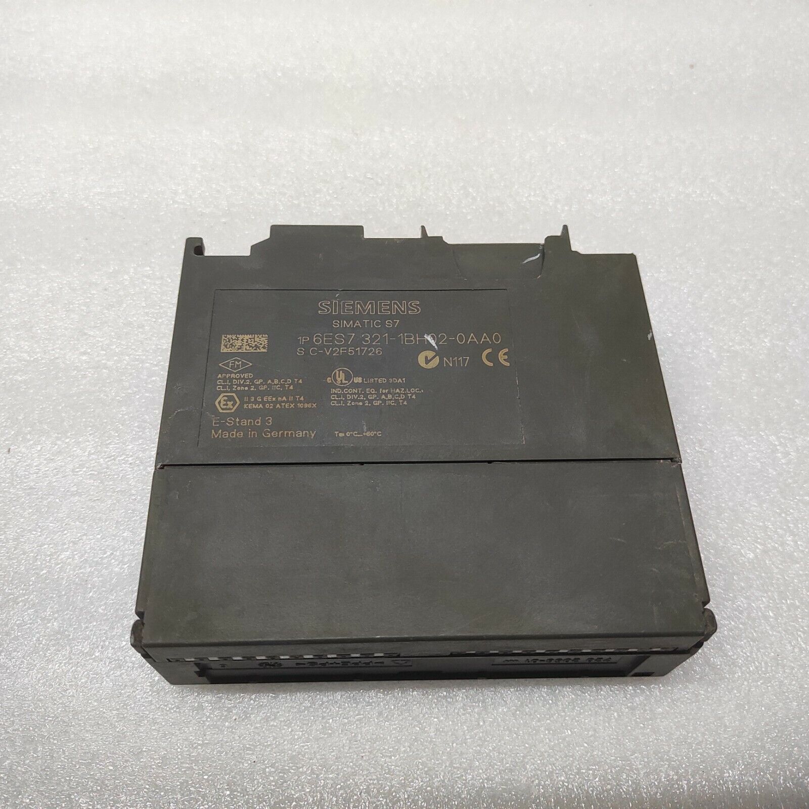 SIEMENS SM321 DIGITAL INPUT MODULE 6ES7 321-1BH02-0AA0 