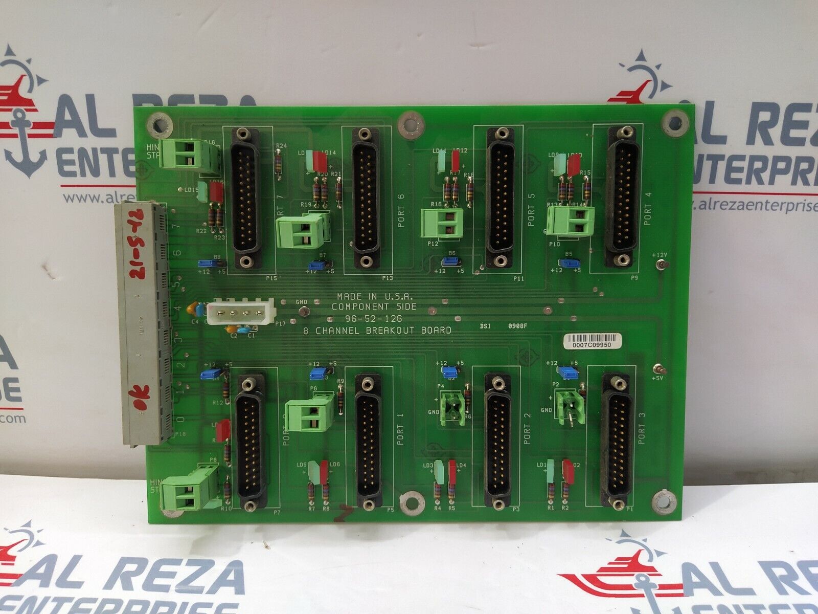 96-52-126 CHANNEL BREAKOUT BOARD 