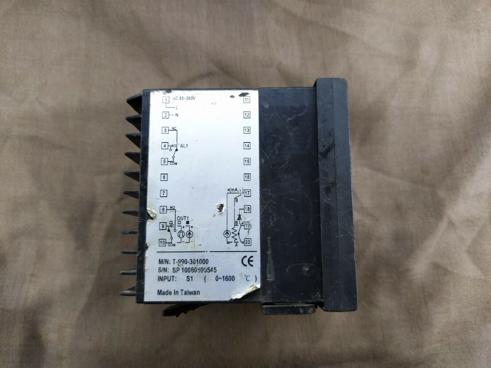 JEC T-990 PID Control Instrument T-990-301000 T990 Thermostat