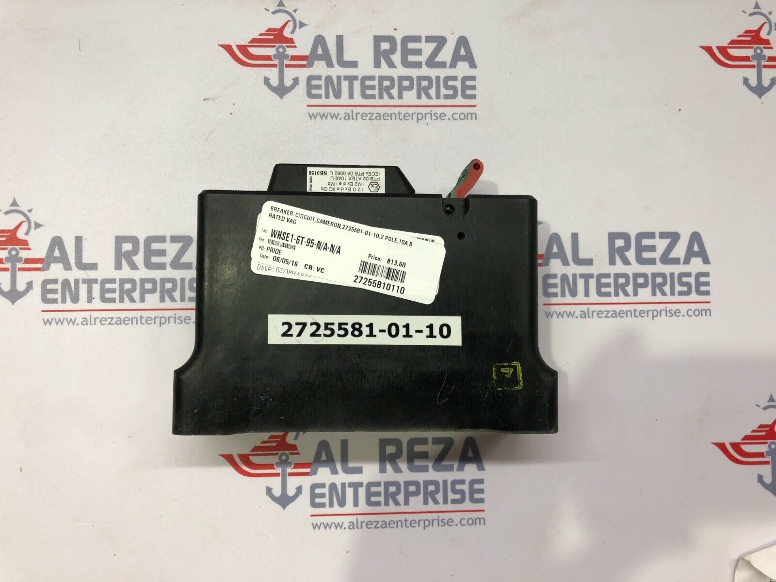 STAHL 8562/52-2010-100 2-POLE CIRCUIT BREAKER 10A