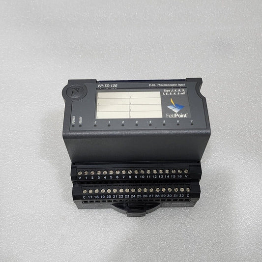 NATIONAL INSTRUMENT FIELD POINT FP-TC-120 8-CH INPUT MODULE