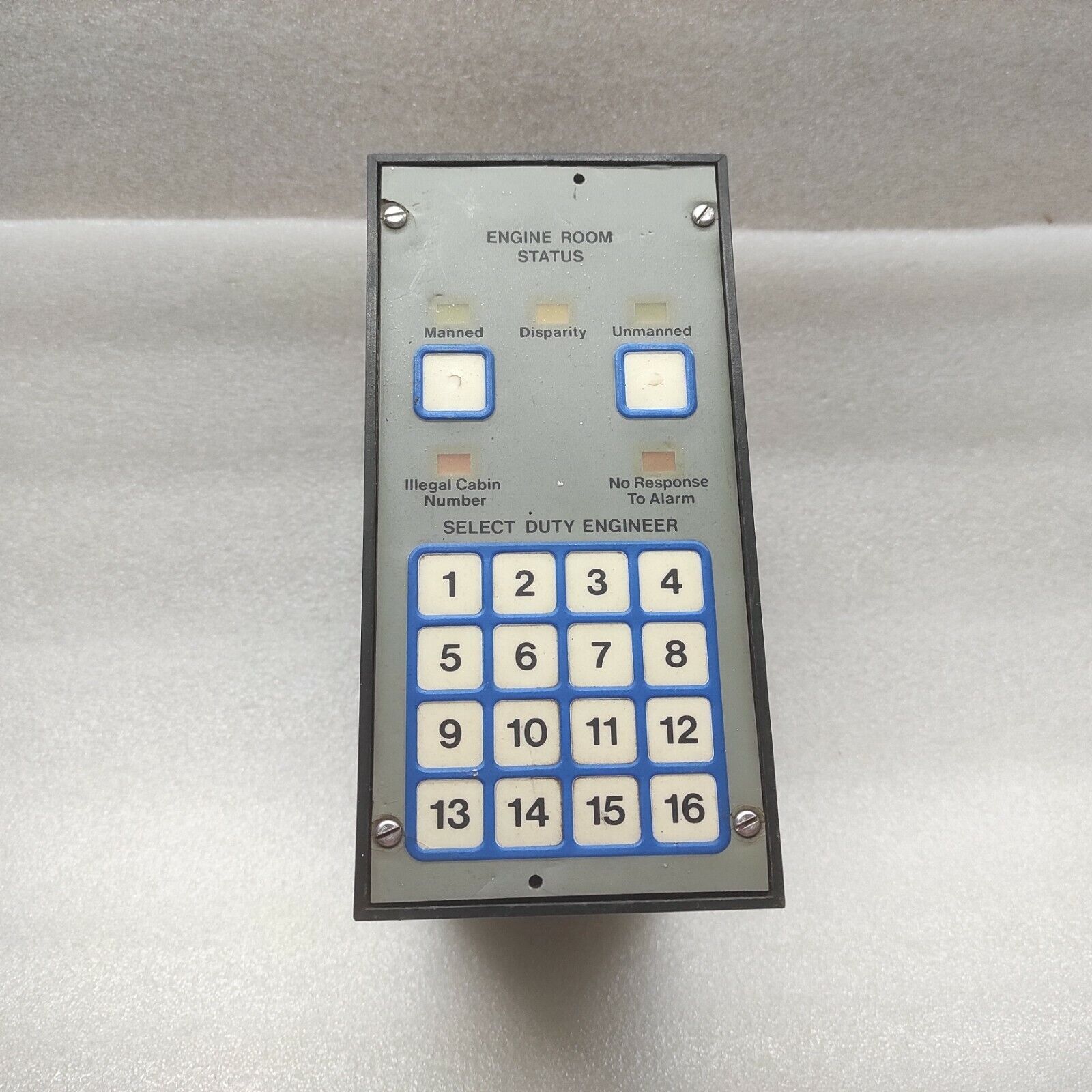 RACAL MARINE CONTROLS 77252 AE ENGINE ROOM UNIT