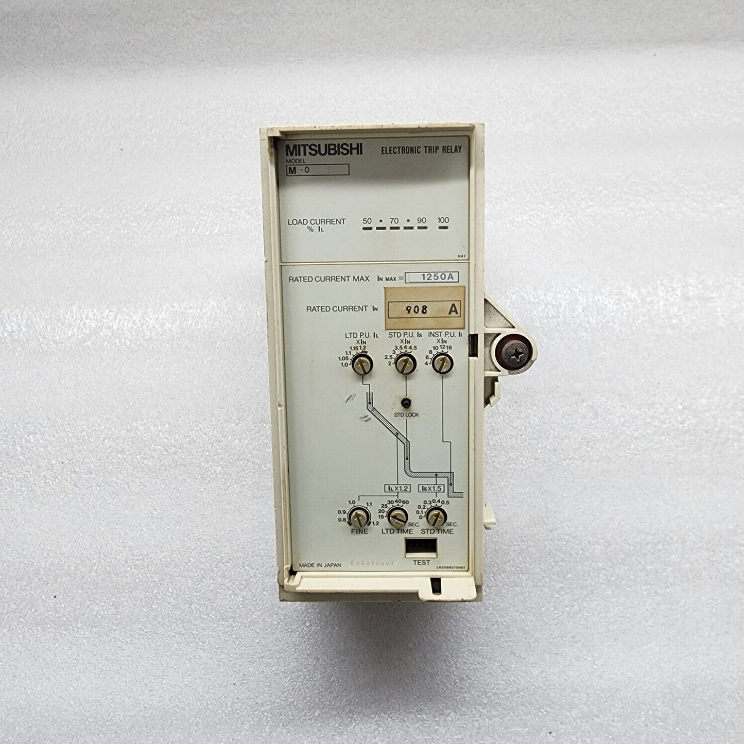 MITSUBISHI ELECTRONIC TRIP RELAY 1250A