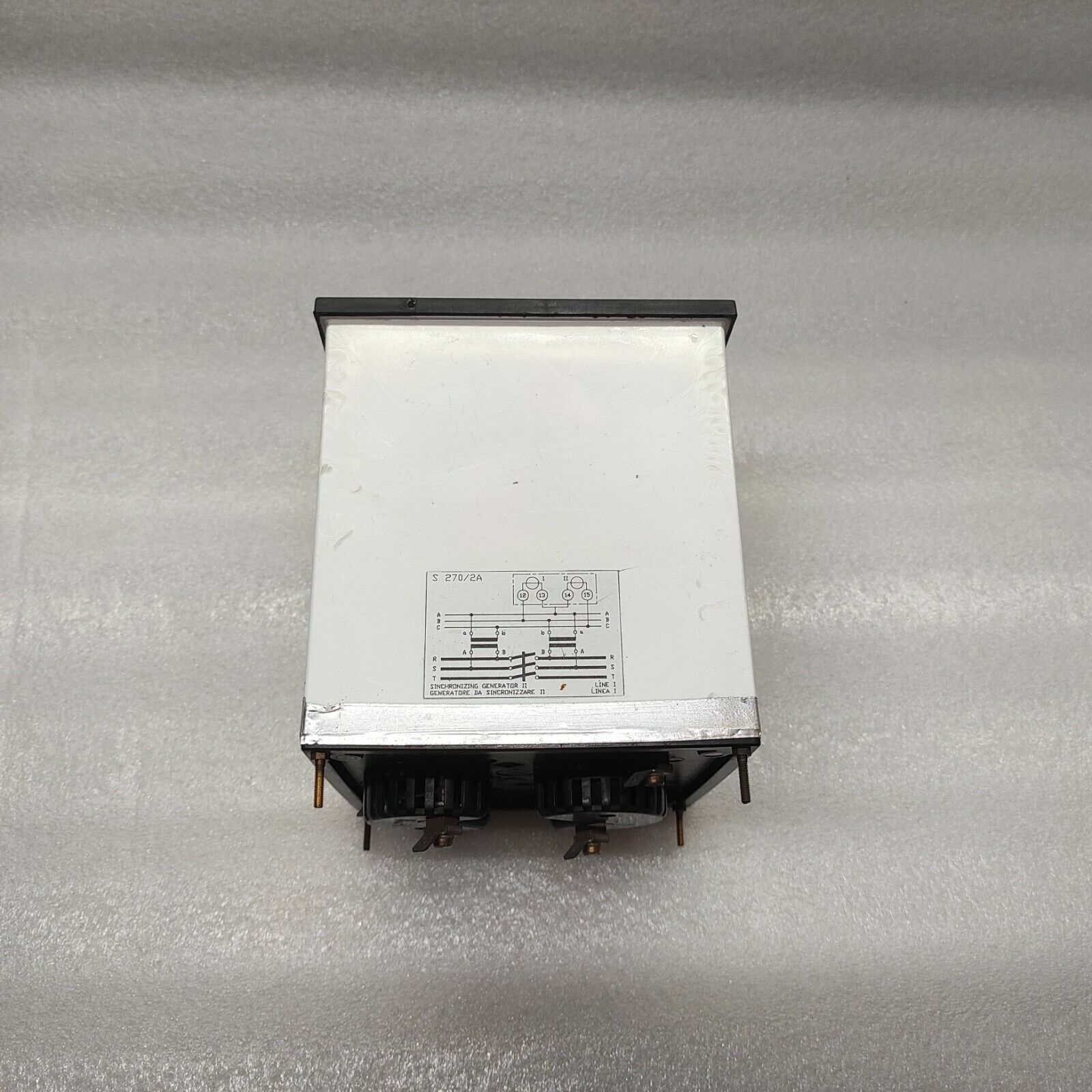 SINCHRONIZING GENERATOR II S270/2A DOUBLE FREQUENCY METER 
