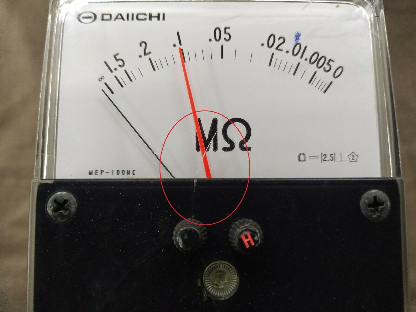 Daiichi MEP-100NC Meter Relay 24V DC