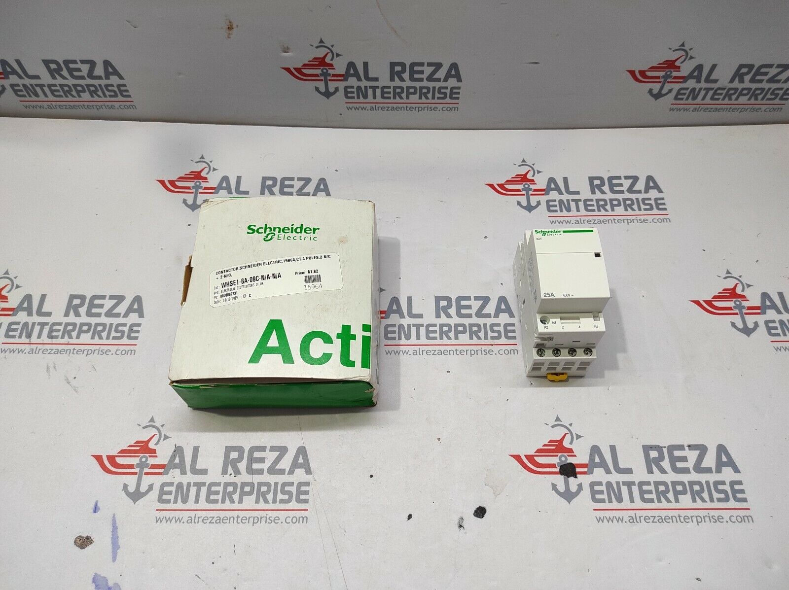 SE A9C20838 ICT 25A CONTACTOR 220-240VAC
