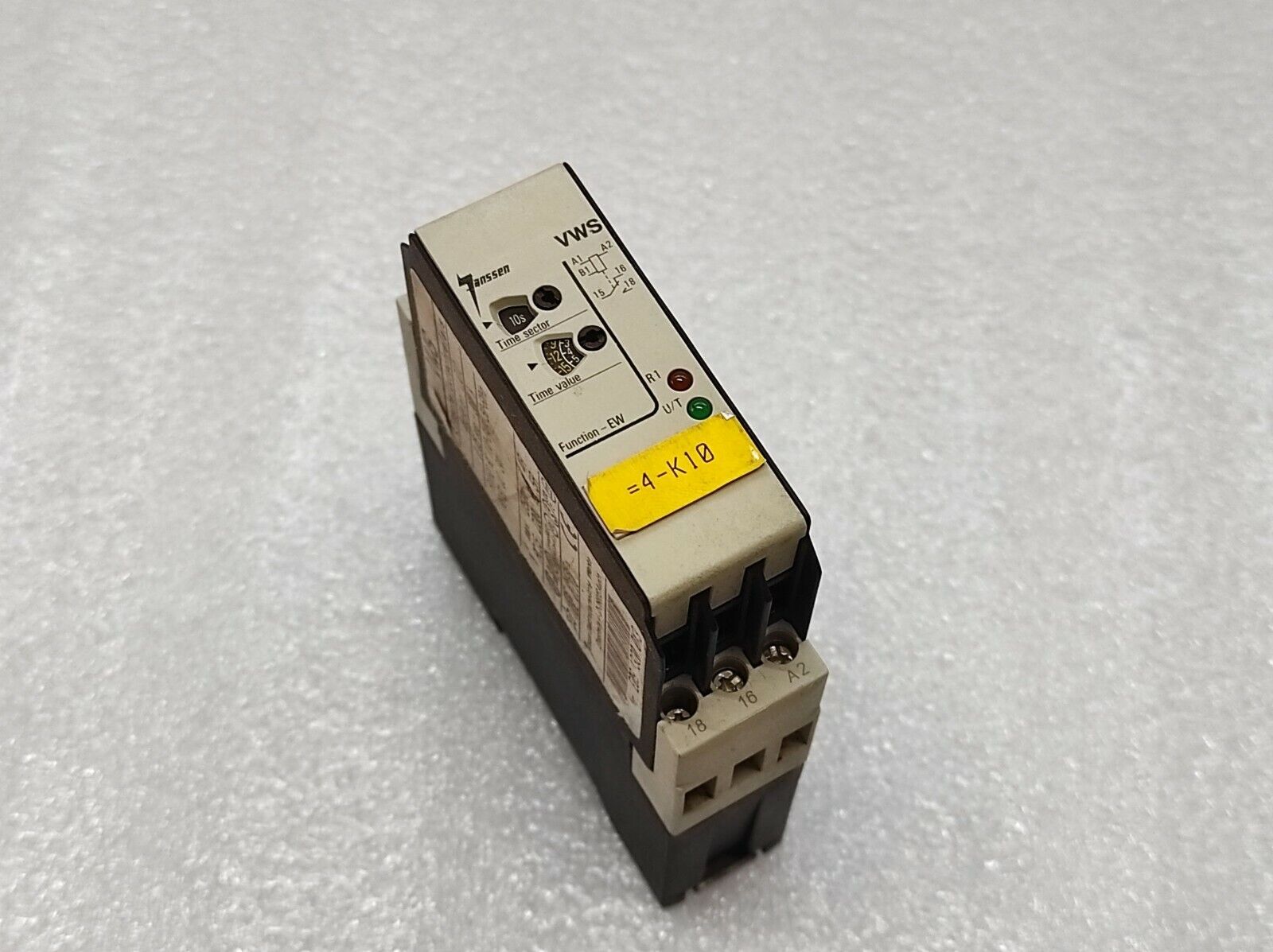 Janssen VWS Switch on Relay E09-1320-0X3 110-240VAC/24V AC-DC 0.05S - 300H