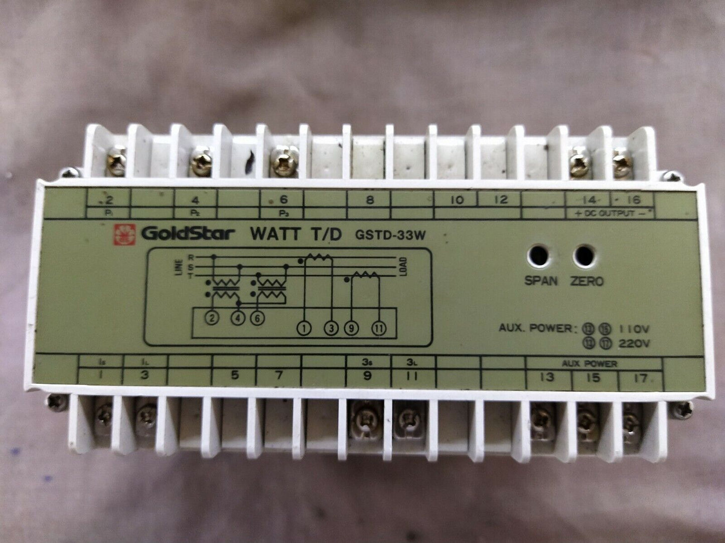 Goldstar Power Transducer GSTD-33W A5VXF6A4