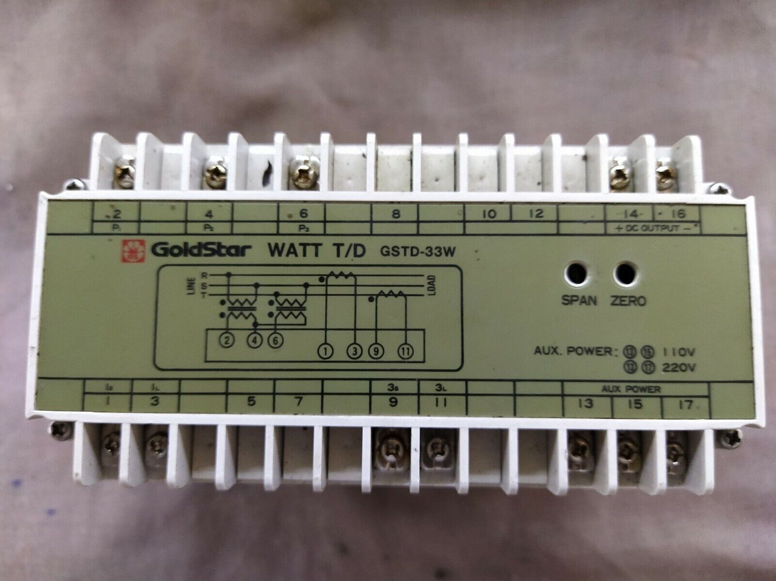 Goldstar Power Transducer GSTD-33W A5VXF6A4