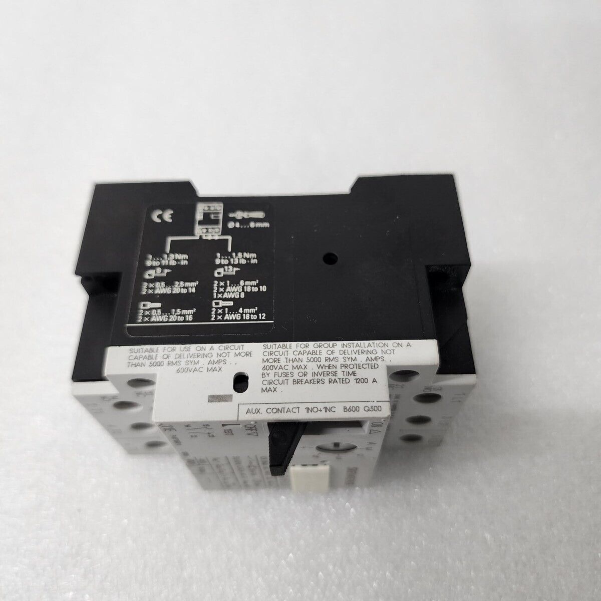 SIEMENS 3VU1300-1MF00 CIRCUIT BREAKER 0.6-1A