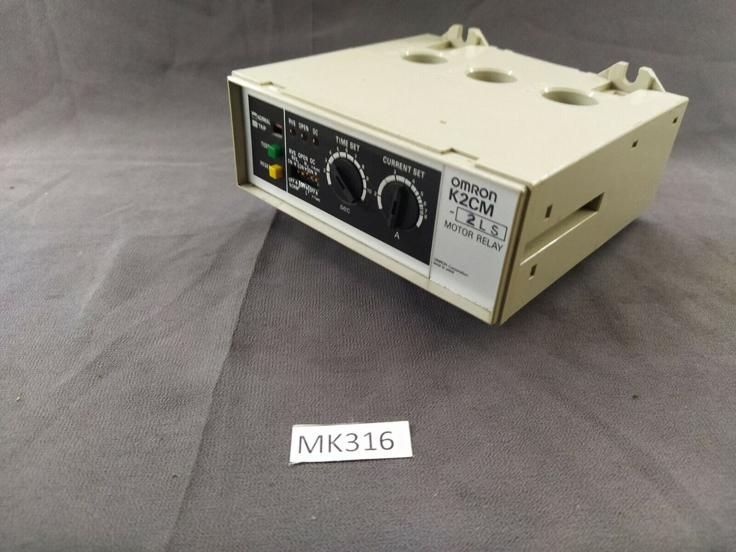 Omron K2CM 2LS Motor Relay 200-240 VAC K2CM2LS